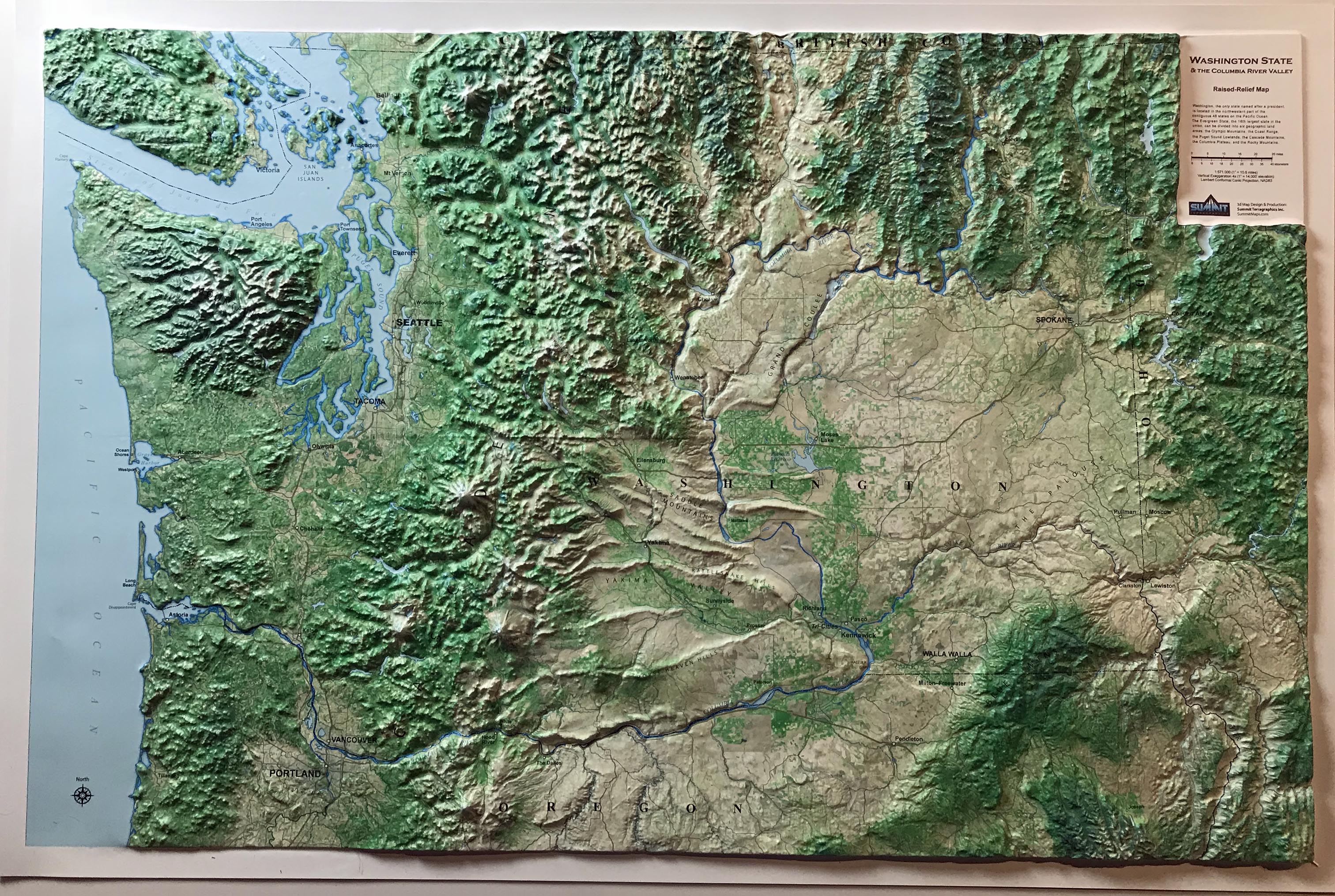 Topographic Map Of Washington State OS R MapPorn   Summit WA State Map Full   Zoom 